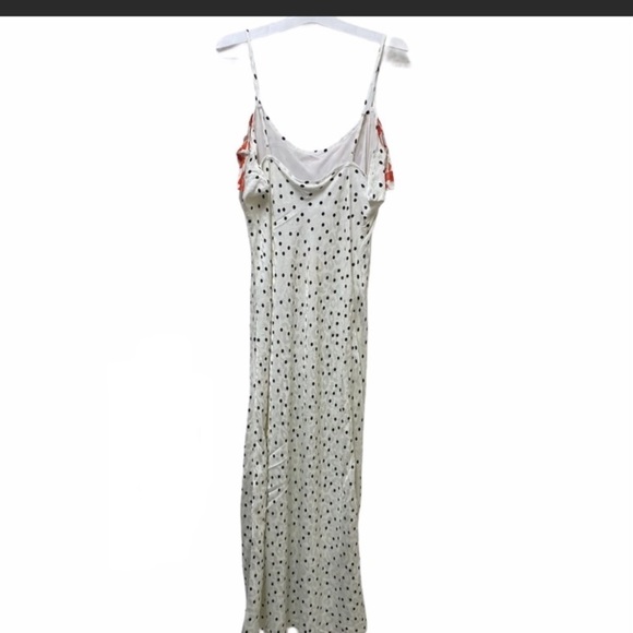 RIXO+Target Polka Dot Sleeveless Ruffle Slip Dress Q. - Picture 7 of 16